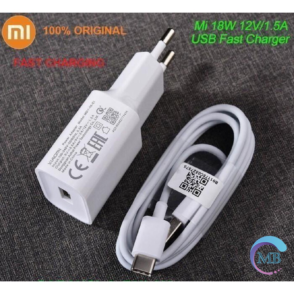 BM067 mi9 tipe c Charger Cashan xiaomi mi9 mi9t Mi9se redmi note 9 10 mi10 18wat original 100% 3A Fast tip MB582