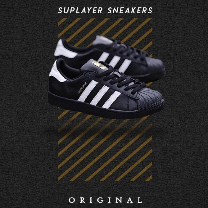 Adidas superstar foundation pack original " Black White "