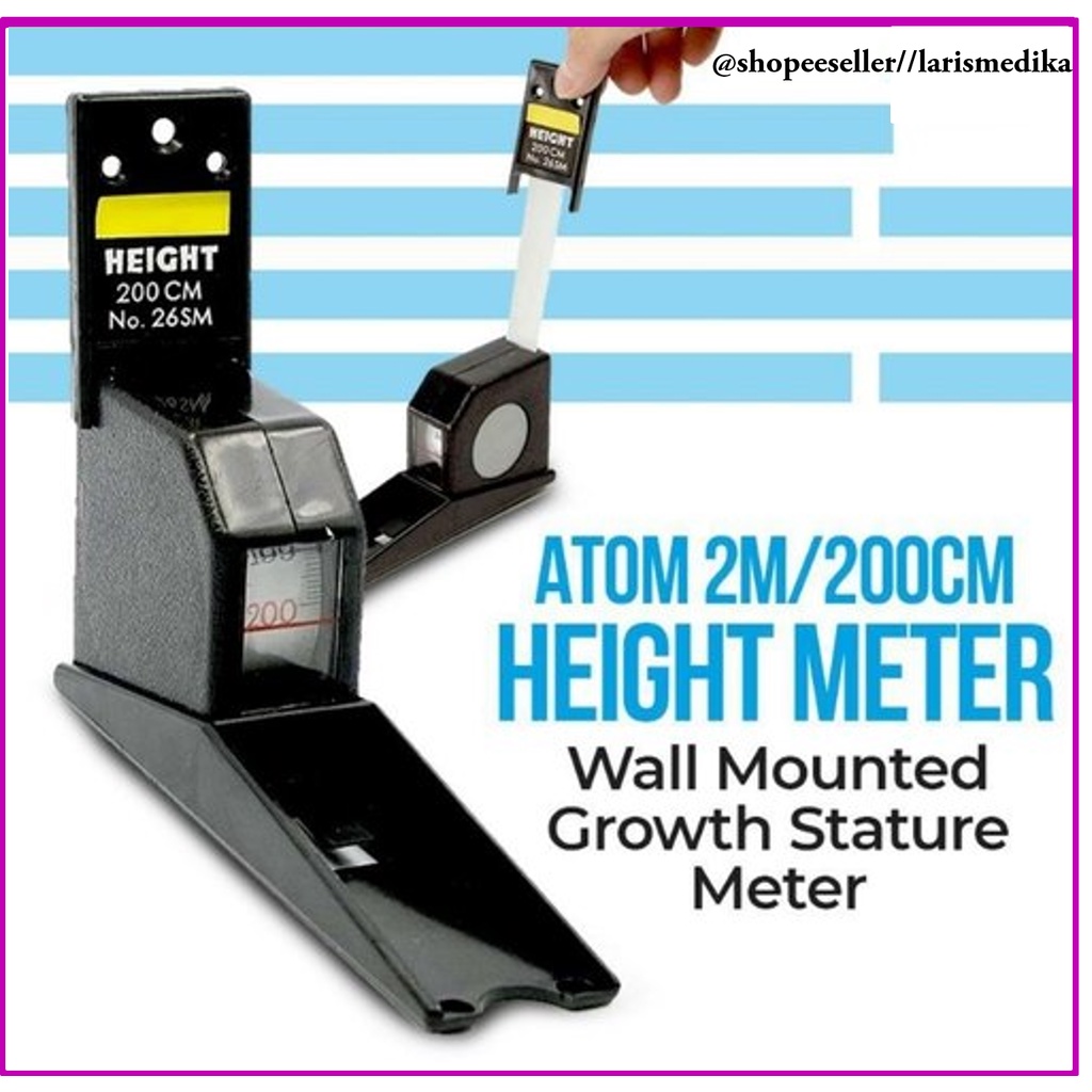 Stature Meter / Statur / Meteran / Pengukur Tinggi Badan Stature Meter 2 Meter GEA