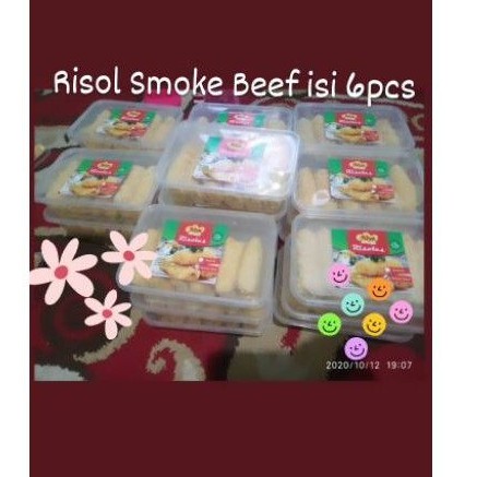 

Risol Smoke Beef Alya isi 6pcs