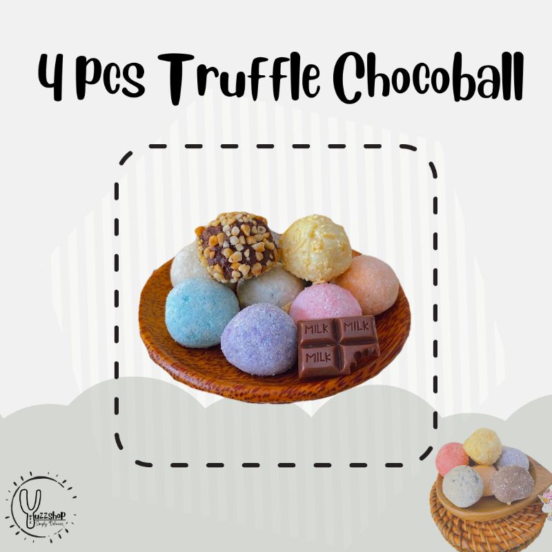 

4 PCS TRUFFLE CHOCOBALL / MENU REPACk