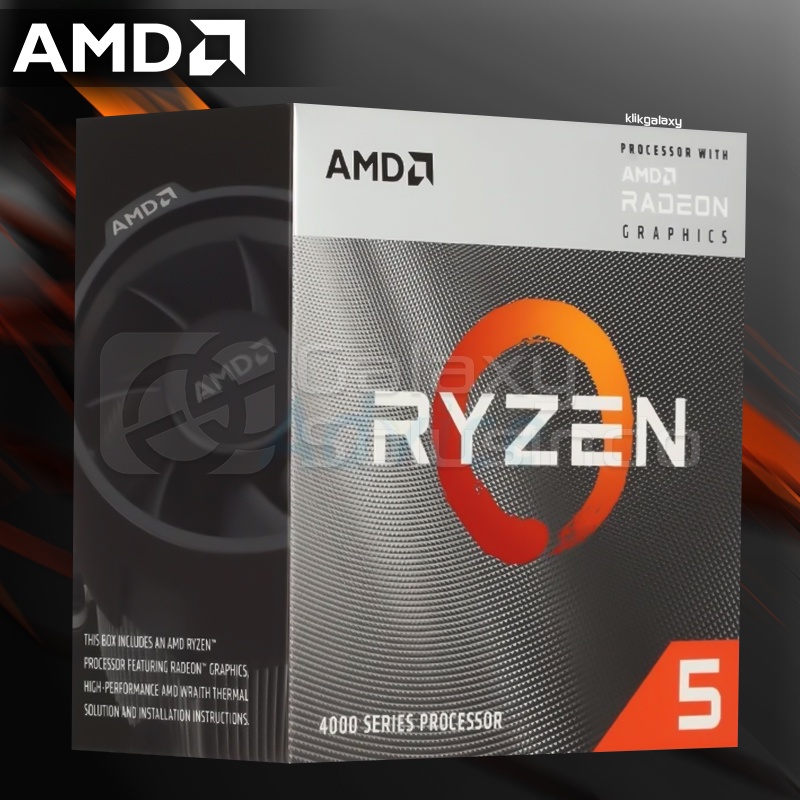 AMD Ryzen 5 4600G AM4 6 Cores 12 Threads 3.7Ghz AM4 Processor