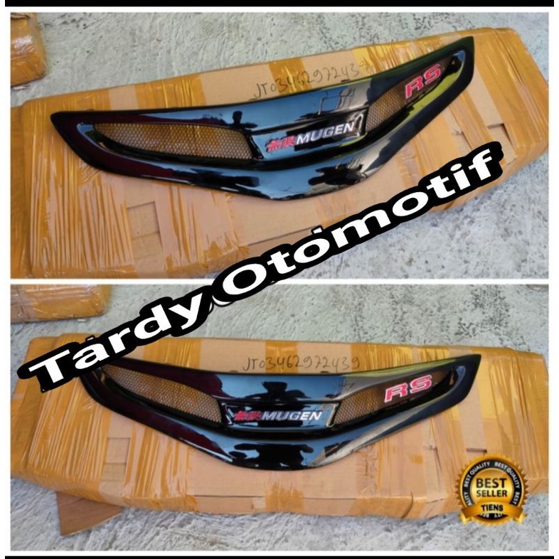 Grill Honda Jazz 2008-2010 Mugen Hitam Glossy