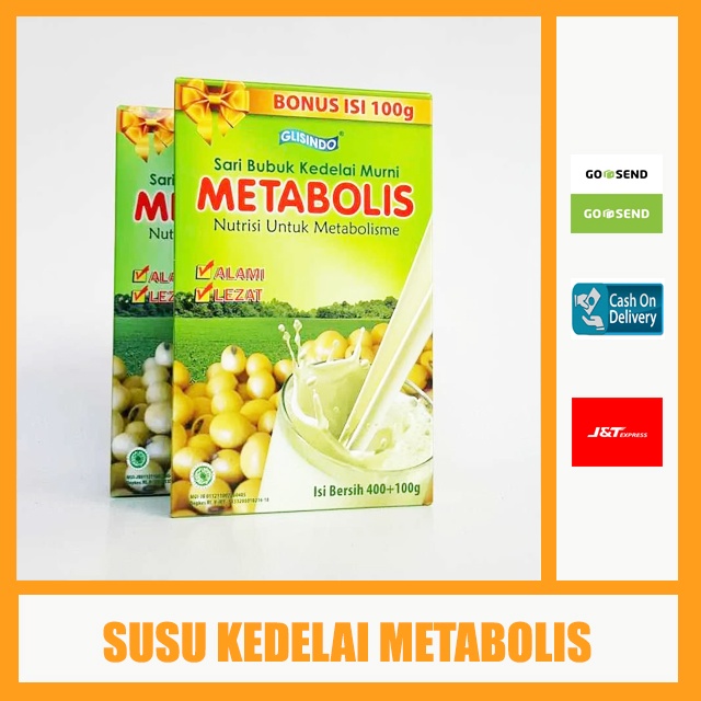 Susu Kedelai Metabolis - Susu Kedelai Bubuk - Susu Metabolis - Metabolis Susu Kedalai