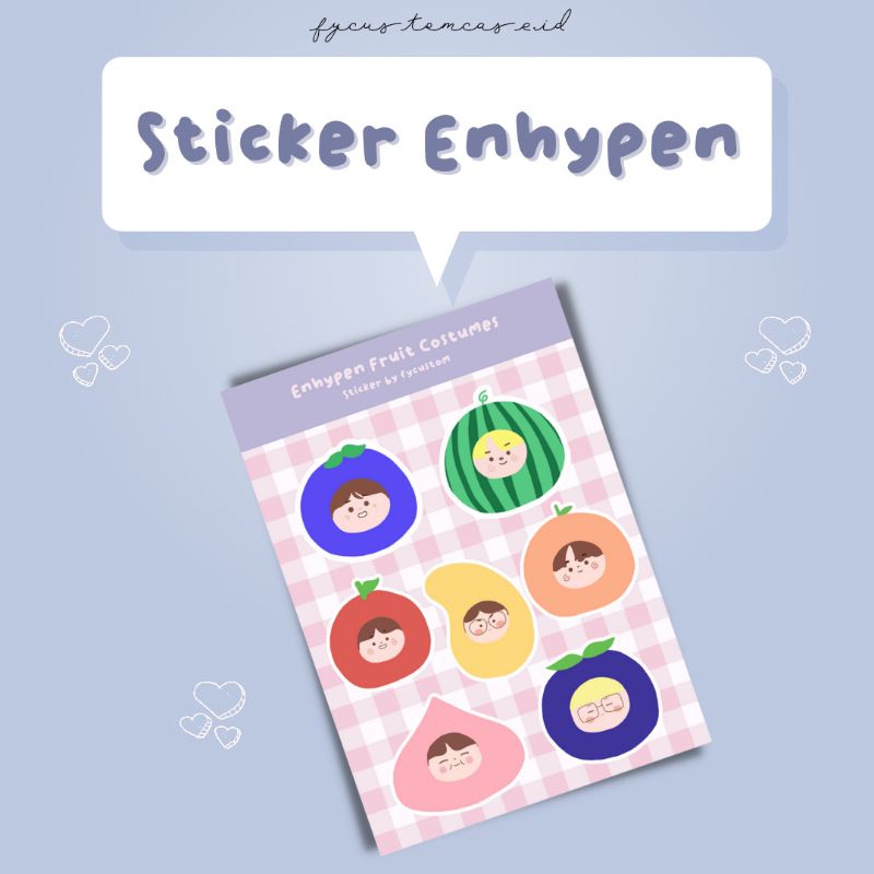 

Sticker Waterproof Enhypen