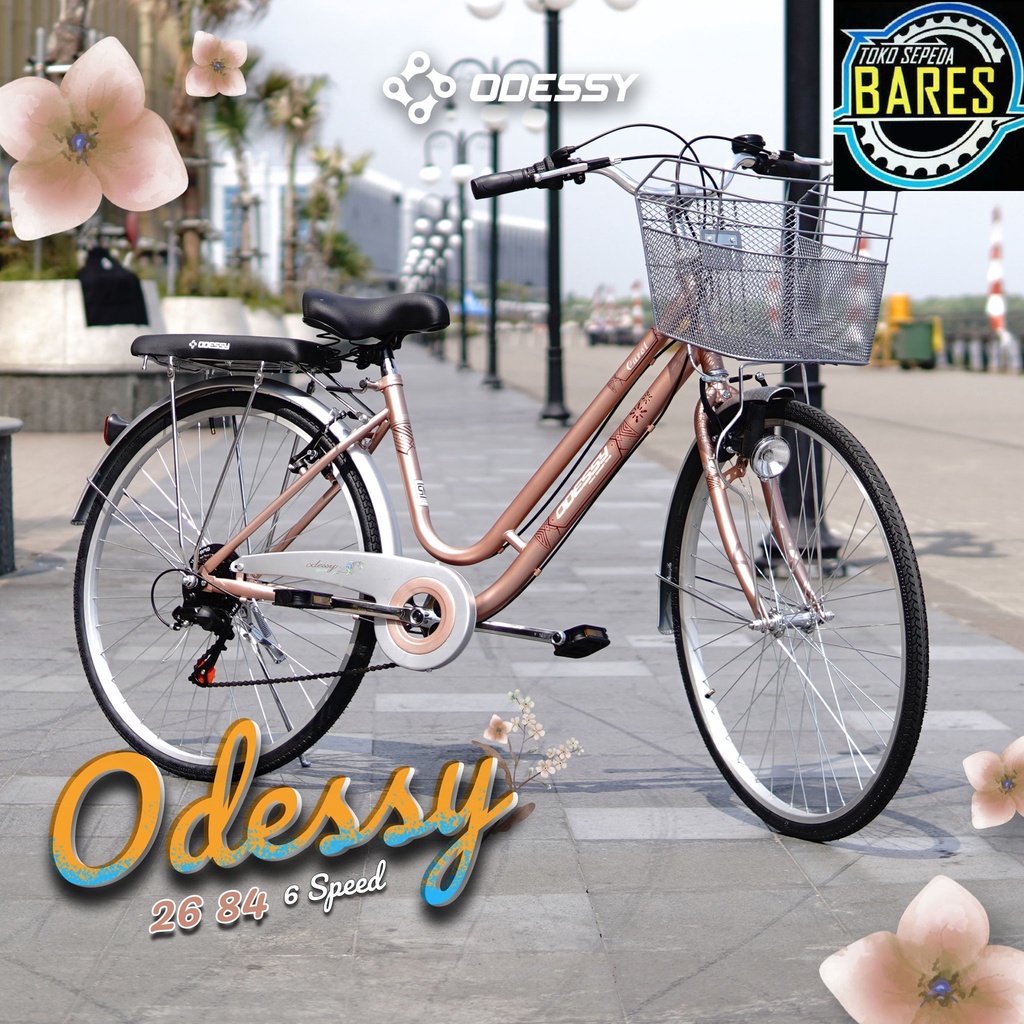 Sepeda Mini CTB 26 Odessy OD 84-F Carol 6 Speed