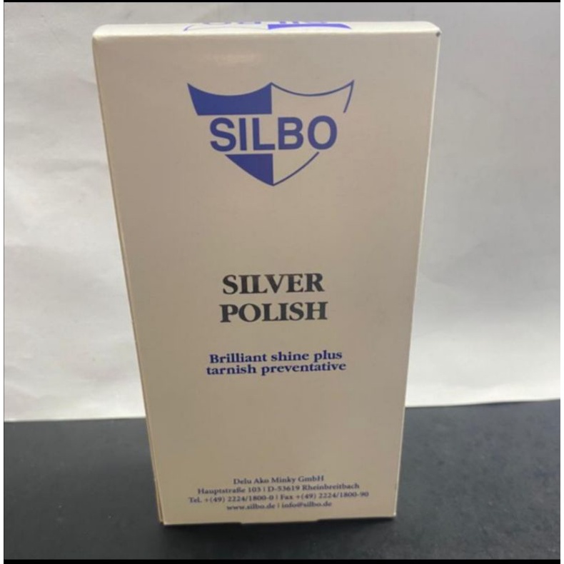 SILBO SILVER POLISH - GERMANY (cairan pembersih perak isi 100ml)