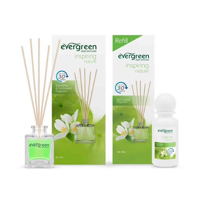 Evergreen Aroma Diffuser 30ml Set
