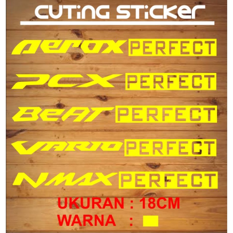 stiker cutting motor variasi beat,nmax,pcx,aerox,nmax perfect