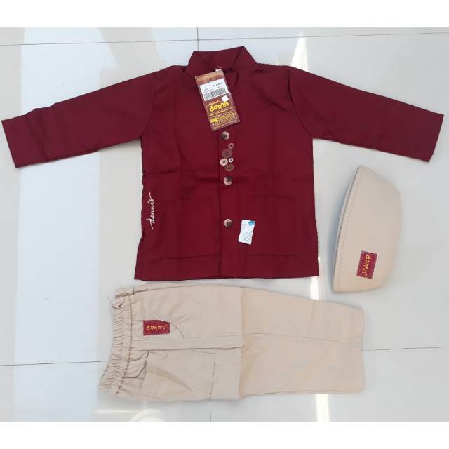 Dannis d'button kids lengan panjang size 1