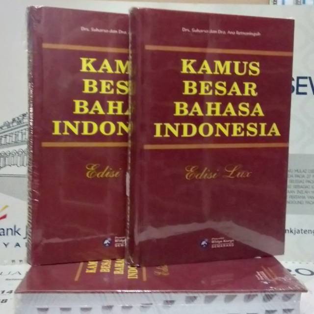 

KAMUS BESAR BAHASA INDONESIA EDISI LUX HARDCOVER