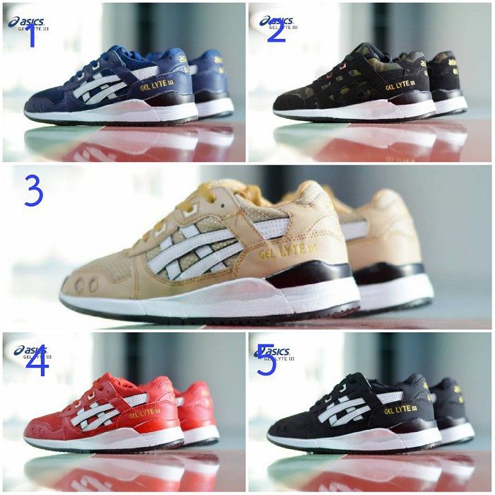 sepatu olahraga asics gellyte 3 import original vietnam