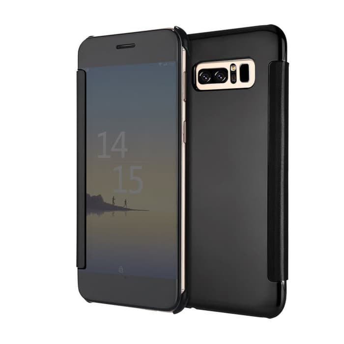 Flip Mirror Cover Case Clear View Samsung Galaxy Note 8 Note8