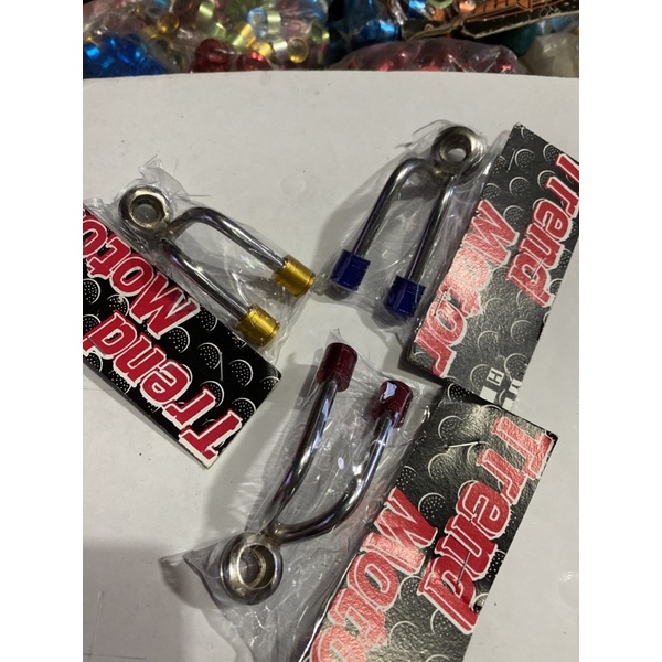 gantungan barang  cabang 2 di motor