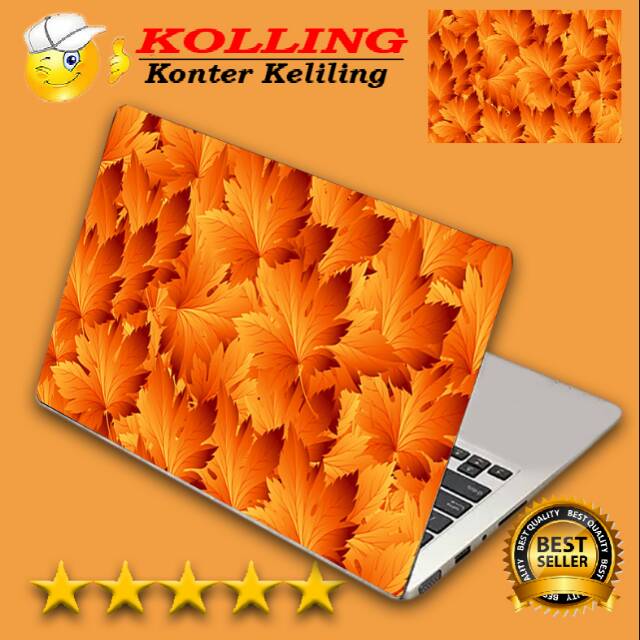 Garskin Laptop daun 7 Skin Laptop Stiker Laptop