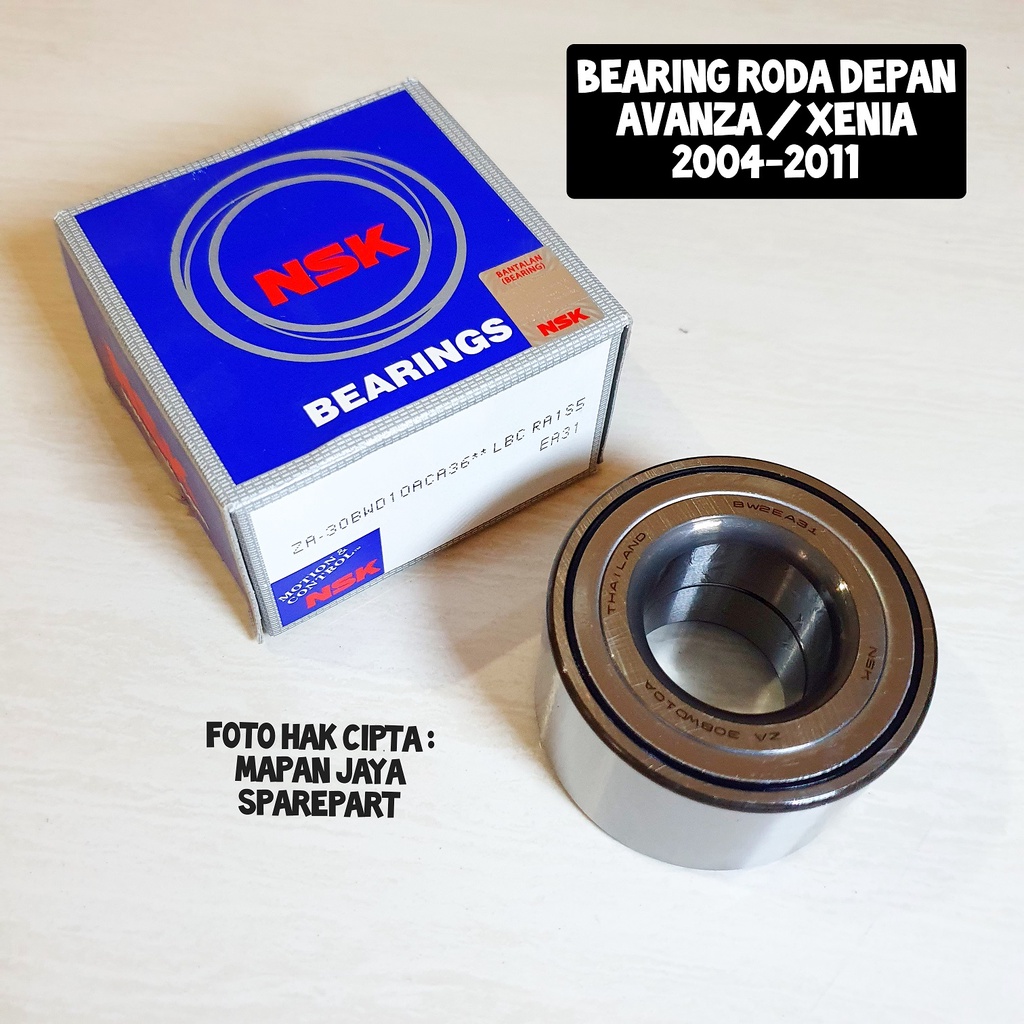 NSK BEARING - LAHER RODA DEPAN AVANZA / XENIA (2005-2011)