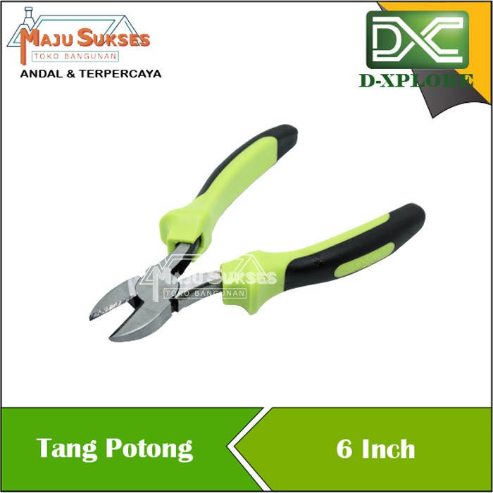 TANG POTONG 6 " INCH Cutting Plier D-XPLORE GAGANG FIBER KUALITAS BAGUS KUAT