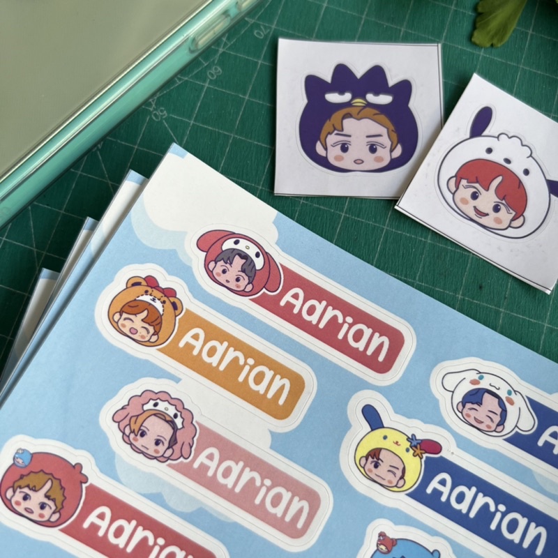 

SANRIO X NCT DREAM STICKER NAMA WATERPROOF