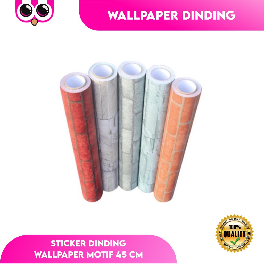 Wallpaper Dinding Sticker Dinding / Wallpaper Motif