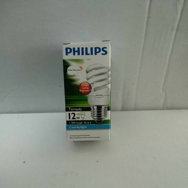 lampu philips tornado 12w