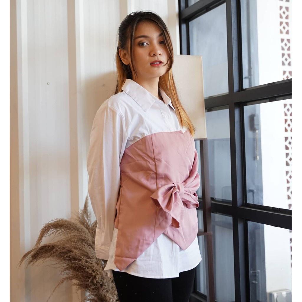 CHLOE SHIRT - kemeja wanita tangan panjang