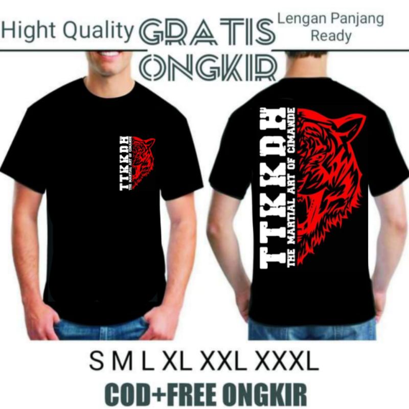 TTKKDH CIMANDE kaos TTKKDH CIMANDE tshirt TTKKDH CIMANDE kaos CIMANDE MARTIAL ARTS