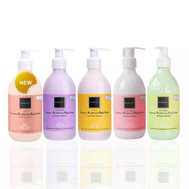 Body Lotion Jolly - Romansa - Charming - Freshy - Body Lotion Murah - Body Lotion Scarlett Original