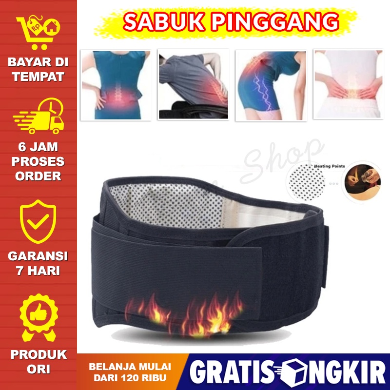 Korset Terapi Sakit Pinggang Alat Terapi Pinggul Sabuk Terapi Pinggang Saraf Kejepit Alat Terapi Kesehatan Pria Wanita Tourmaline Alat Therapy Pinggang Magnetic Size L