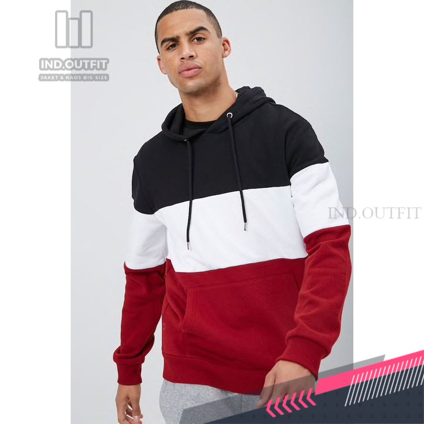 Sweater Hoodie Belang 3 Warna Jaket Big Size XXL XXXL XXXXL XXXXXL Jaket Pria Wanita Jumbo part 2
