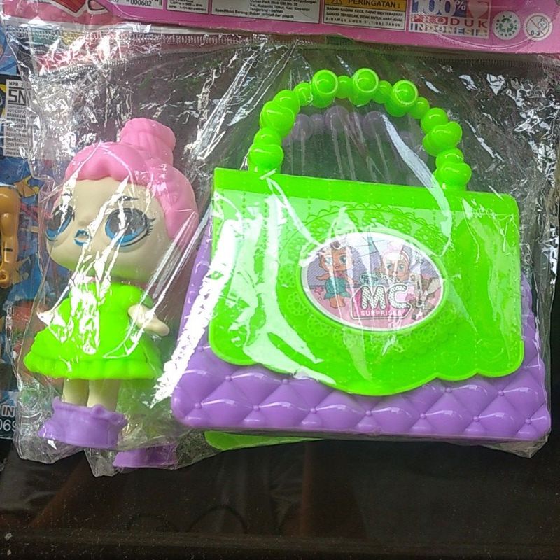 mainan set tas lol mainan anak mainan murah