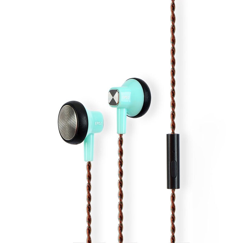 Jcally Ep02 Headset In-Ear Heavy Bass Kepala Flat Untuk Musik / Olahraga