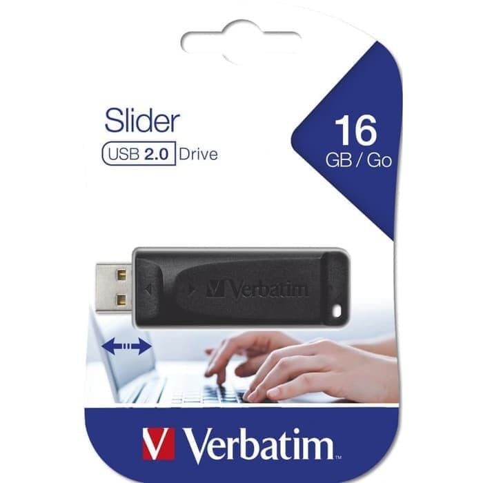 Verbatim Store n Go USB Slider 16GB - Black