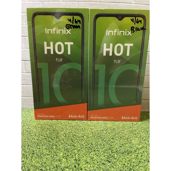 NEW INFINIX HOT 10 PLAY RAM 4 GB ROM 64 GB