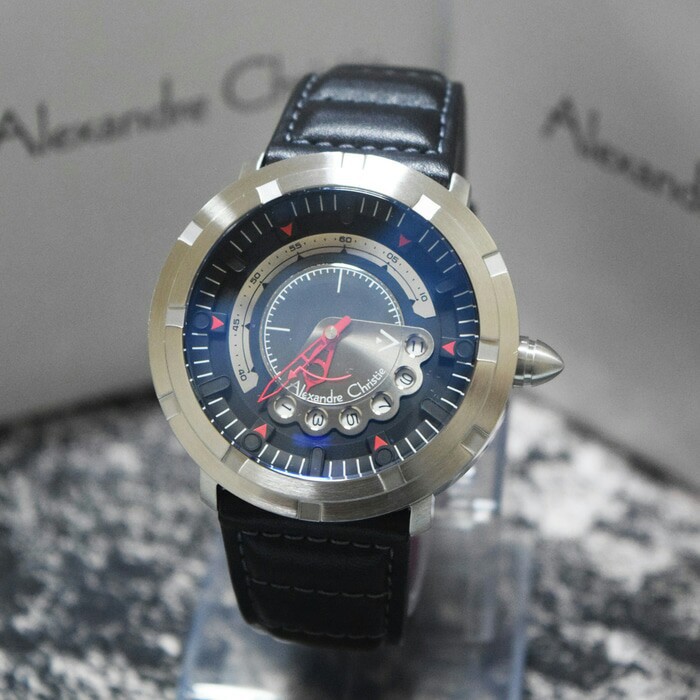 [Free Baterai] JAM TANGAN PRIA ALEXANDRE CHRISTIE AC 3033 AUTOMATIC LEATHER ORIGINAL GARANSI RESMI 1 TAHUN