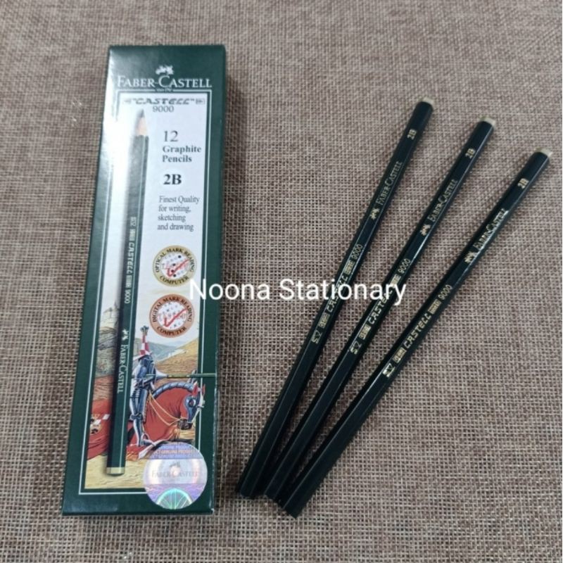 

Pensil Faber Castell 2B - 8B