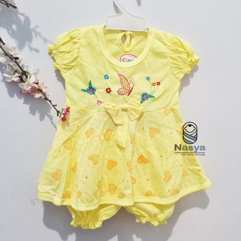 [N-043] Baju Setelan sehari-hari anak perempuan untuk newborn (0-6 bulan)