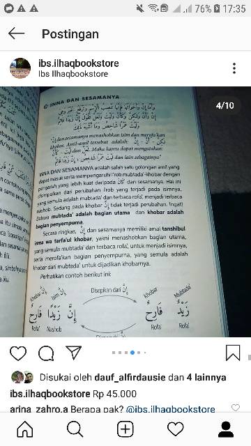 Ngaji aplikatif kitab jurumiyyah