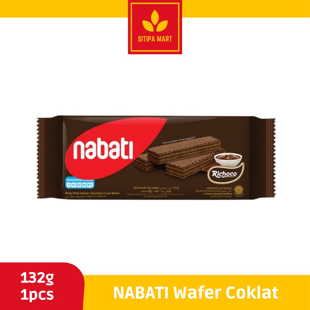 [PROMO] NABATI Wafer Richoco Coklat 132 g