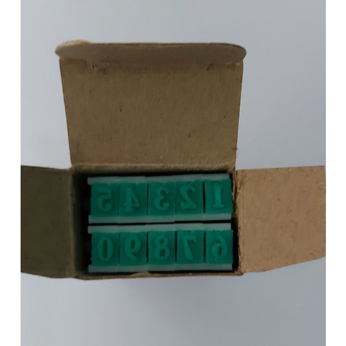

tyvf Stempel Angka Rakitan (S5) Stempel Number Rakitan (10 Dit) Stempel Karet Motif Angka Bongkar