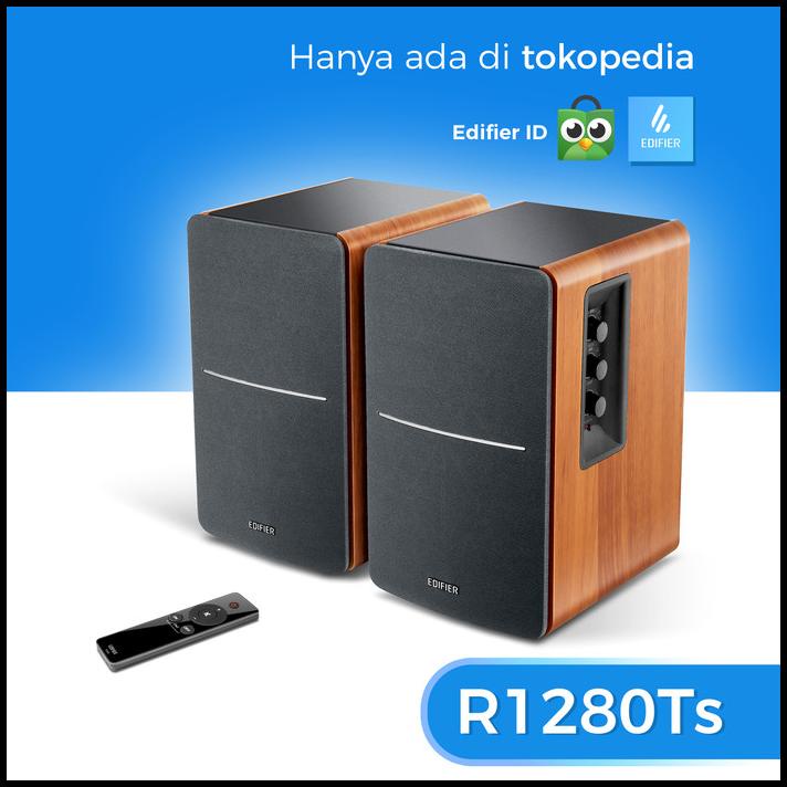 Edifier R1280Ts Powered Bookshelf Speakers