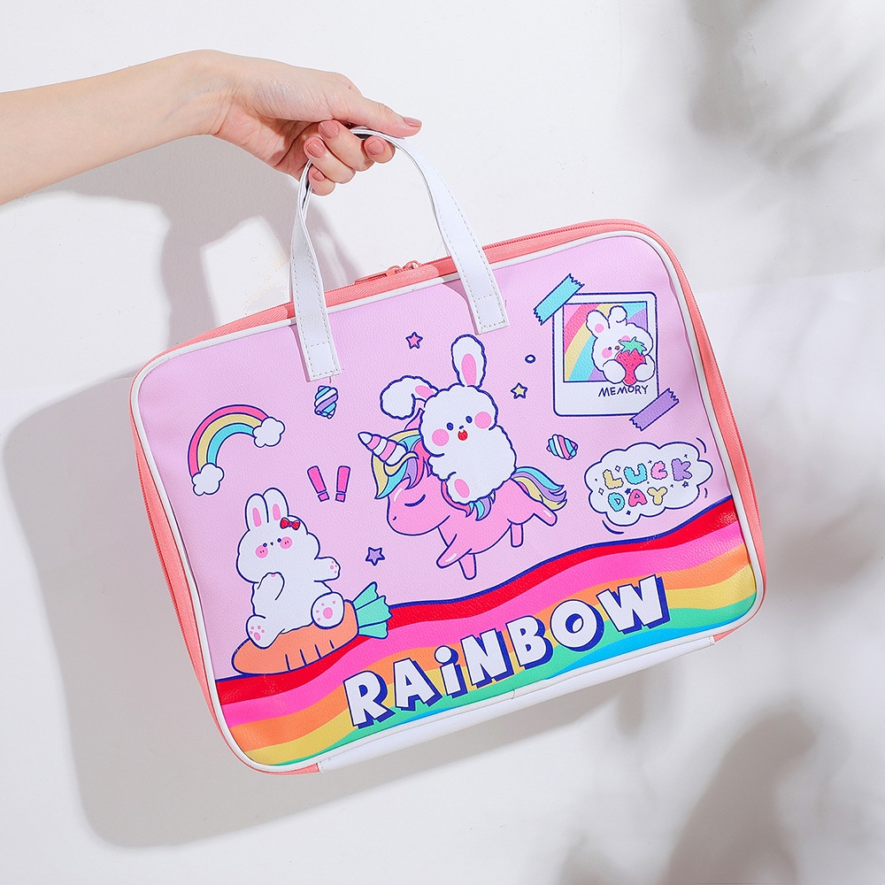 Tas macbook ipad laptop sleeve computer mac Case sarung CS02 CS07 Bear Unicorn