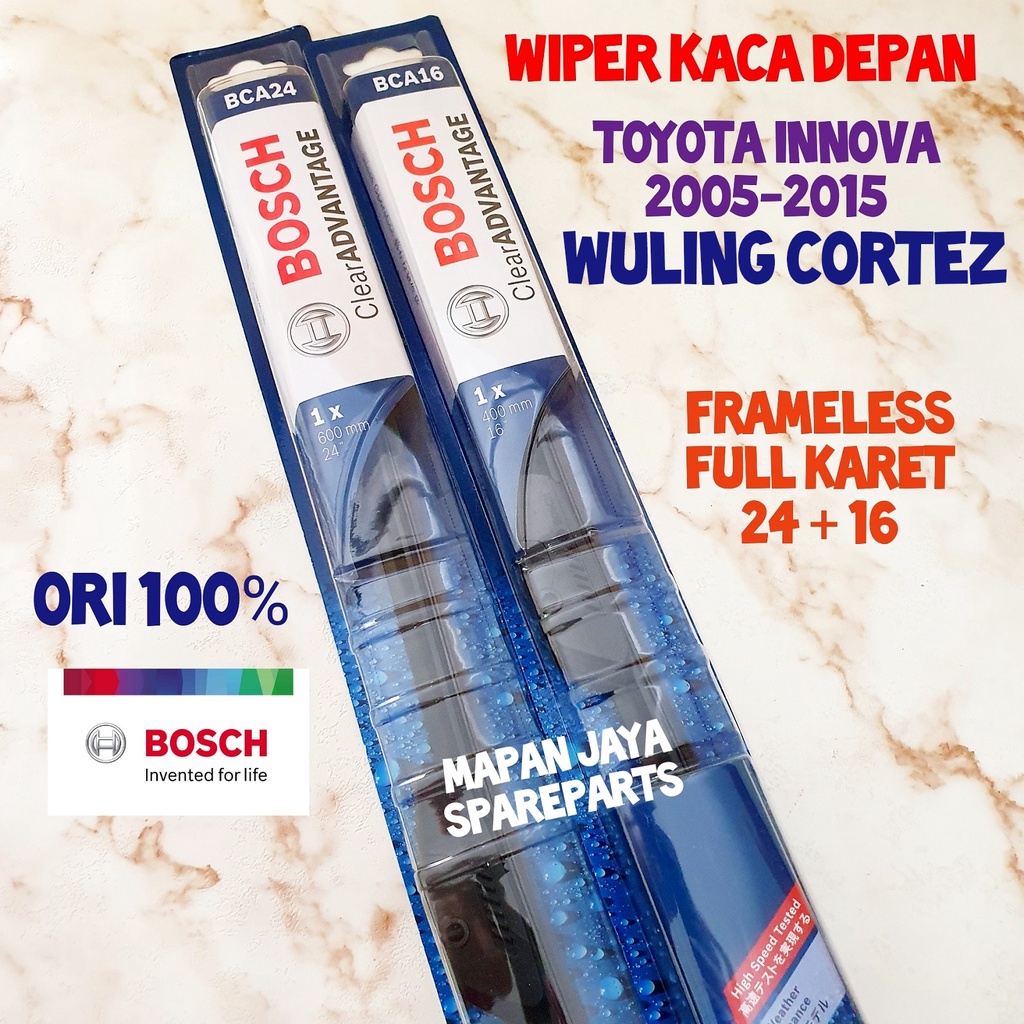 BOSCH WIPER BLADE - WIPER KACA DEPAN WULING CORTEZ