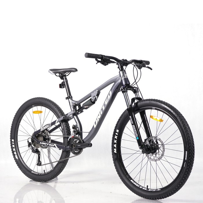United BROWNHILLS T1 Sepeda Gunung MTB AL 29-18 17 inch Grey Black
