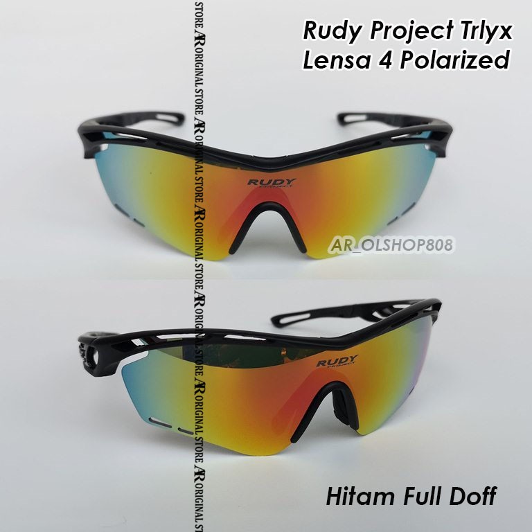 Kacamata Sepeda Kacamata Gowes Kacamata Sepeda MTB  Kacamata Roadbike MTB 4 Lensa Polarized UV 01