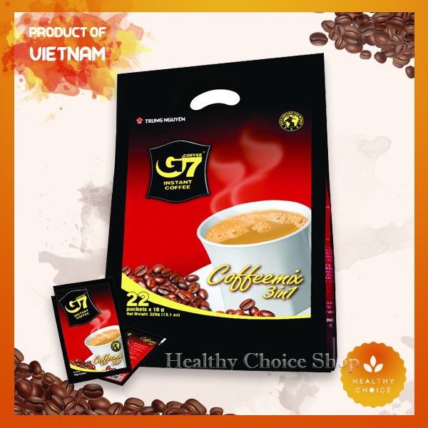 

KOPI VIETNAM G7 TRUNG NGUYEN INSTANT COFFEEMIX 3 IN1 ISI 22