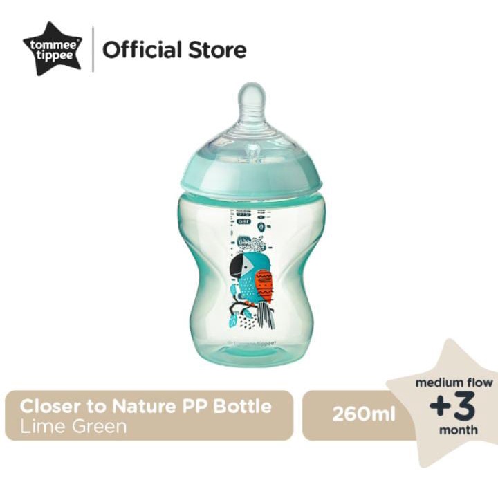 Tommee Tippee Close To Nature / Botol Susu Bayi 260ml