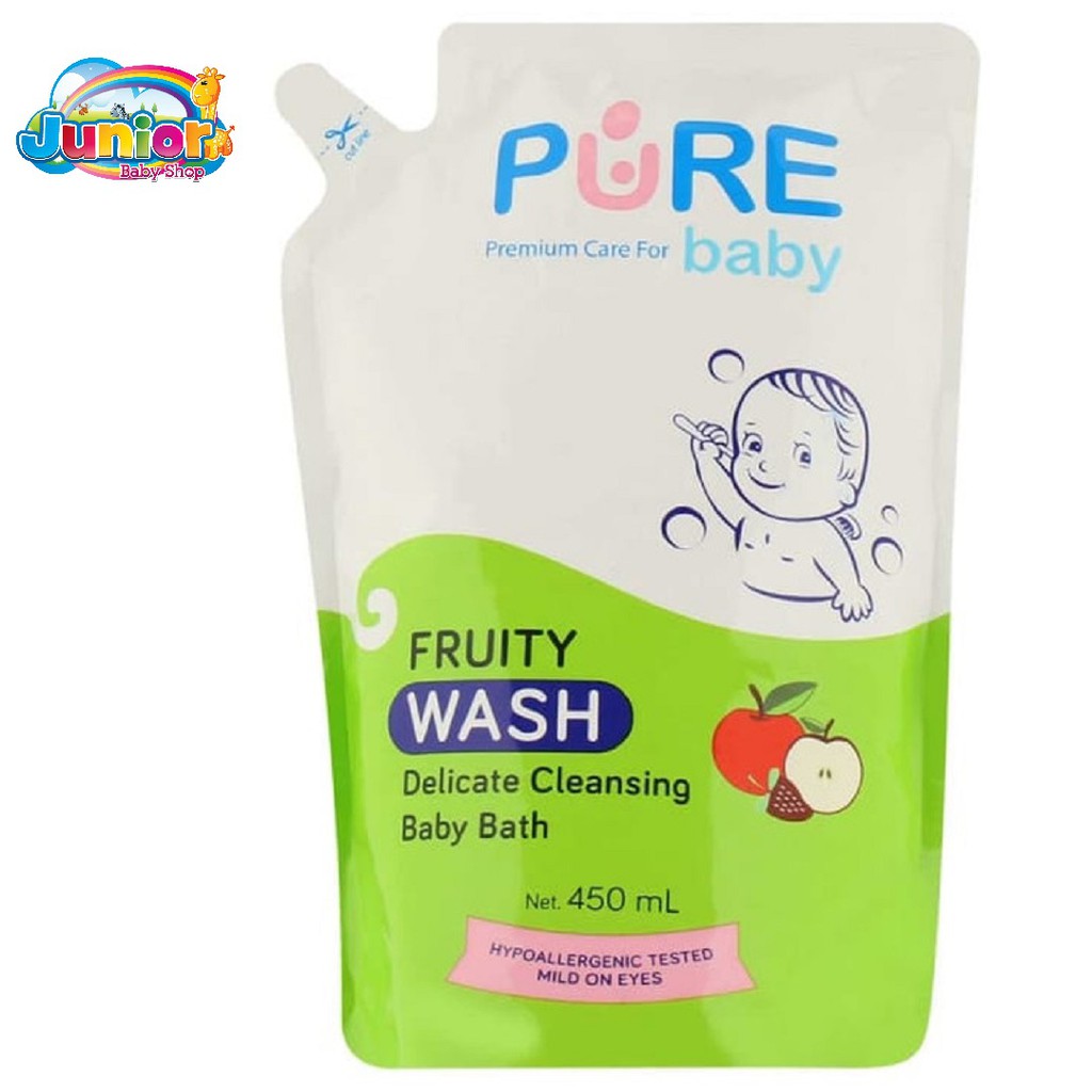 Pure Baby Fruity Wash 450ml Refill