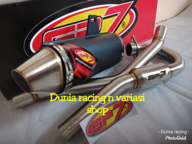 Knalpot GP7 KLX 150 DTracker 150 Ballistic standar kompetisi Original GP7