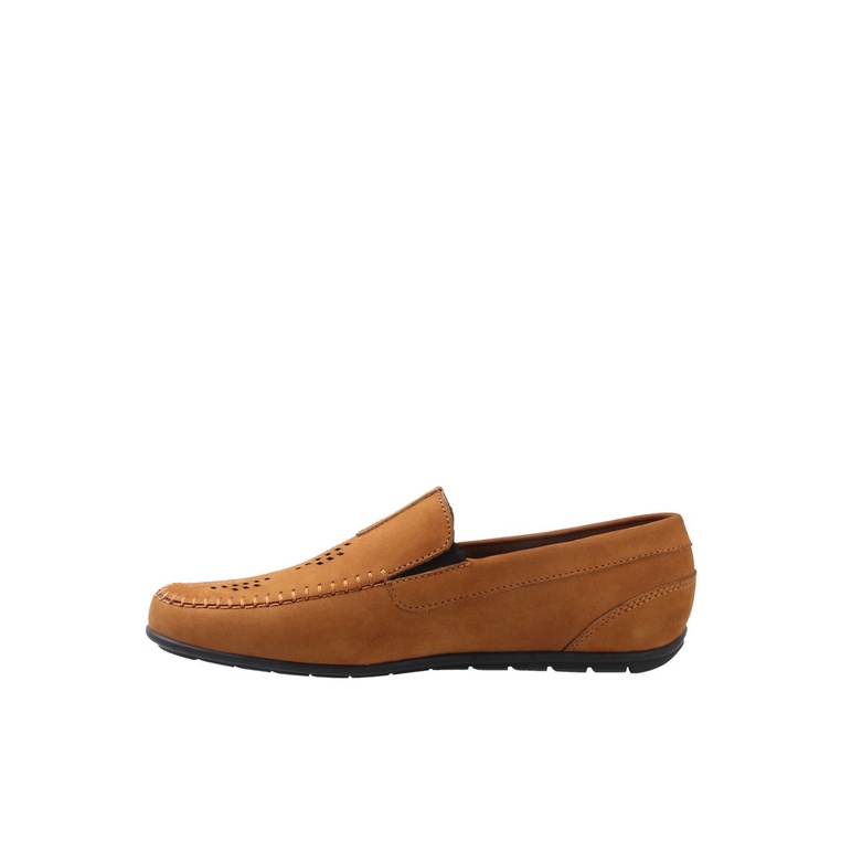 SEPATU PANSUS PAKALOLO PRIA ORIGINAL LOAFER CASUAL KULIT COKLAT PB04