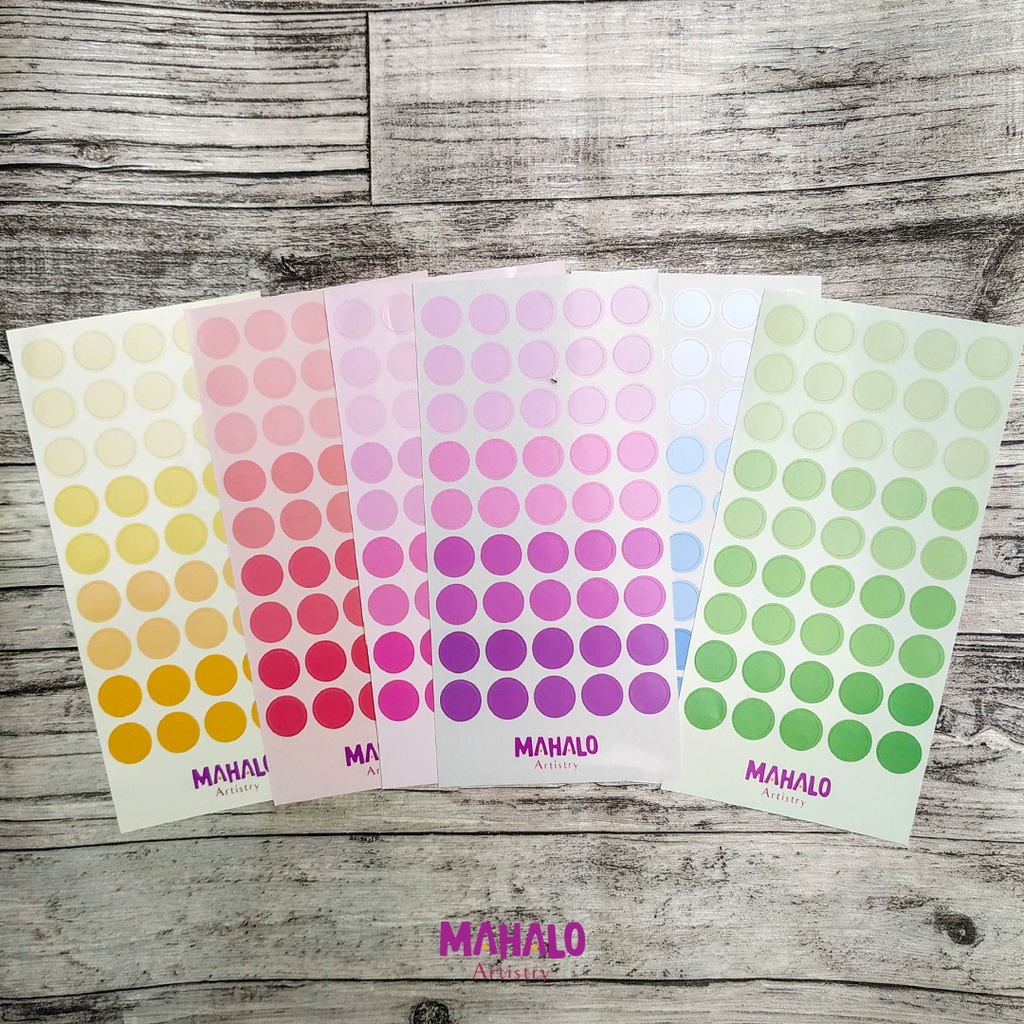 [MAHALO] Sticker Dot by Mahalo Artistry